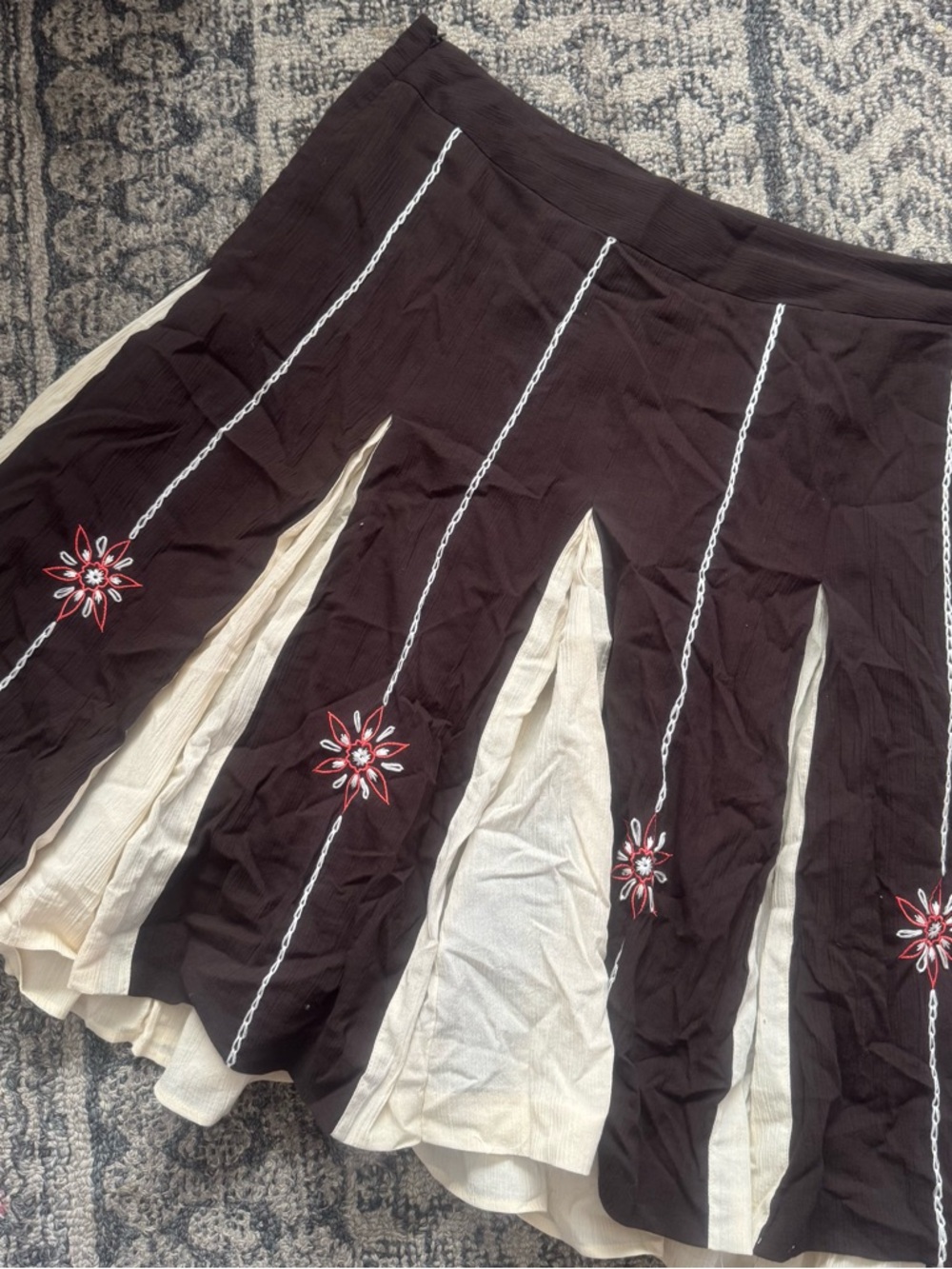 LOFT Brown Cotton Top